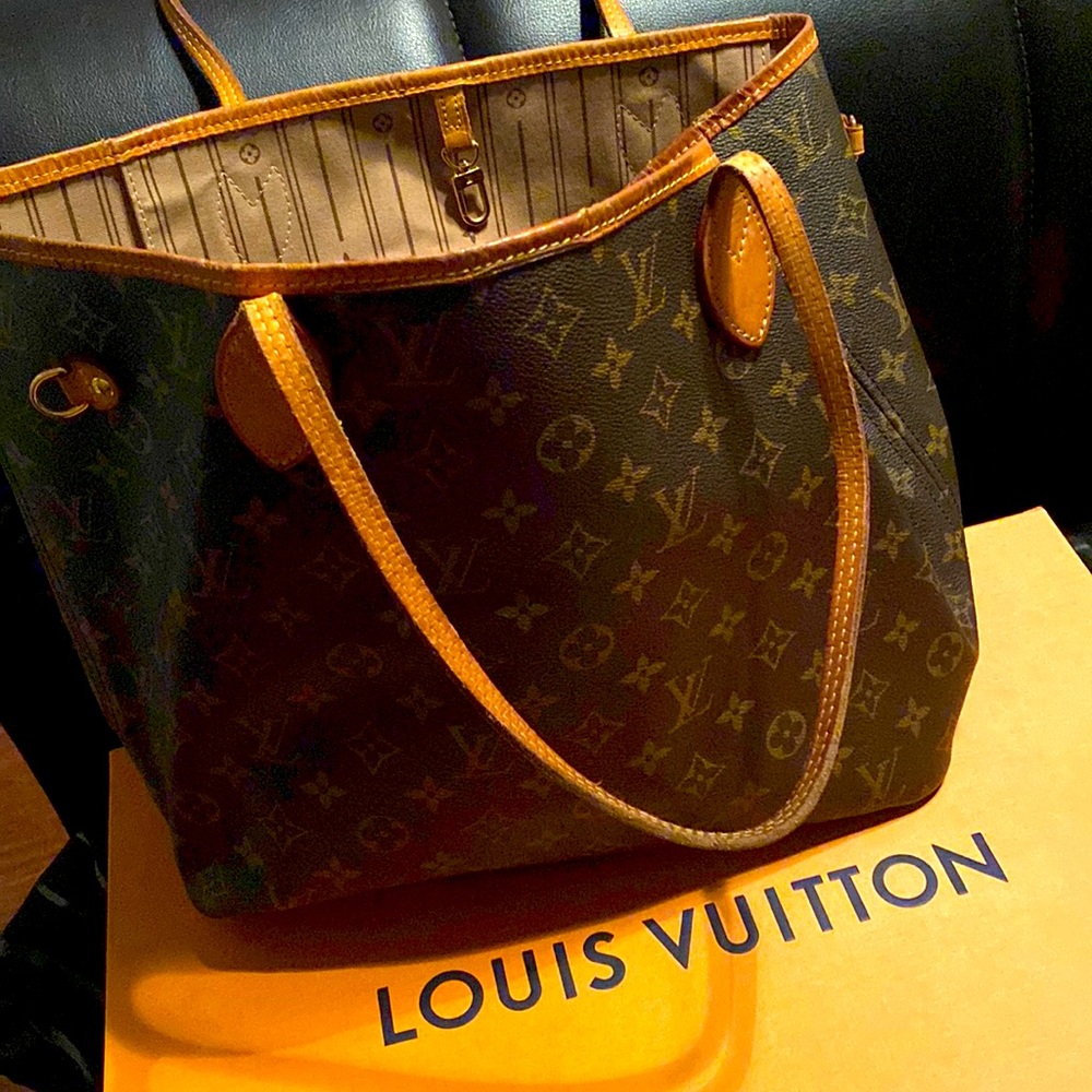 Used Louis Vuitton tote bag